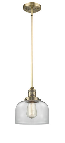 Mini Pendants Glass Down by Innovations ( 405 | 201S-BB-G72-LED Franklin Restoration ) 