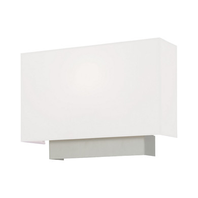 Sconces Drum Shade by Livex Lighting ( 107 | 41093-91 ADA Wall Sconces ) 
