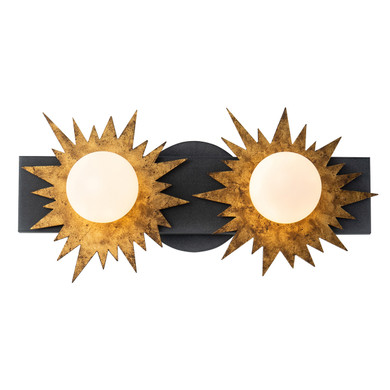 Bathroom Fixtures Two Lights by Lucas + McKearn ( 175 | BB90417-2 Soleil ) 