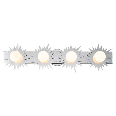 Bathroom Fixtures Four Lights by Lucas + McKearn ( 175 | BB90417PC-4 Soleil ) 
