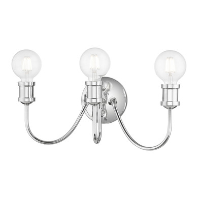 Bathroom Fixtures Three Lights by Livex Lighting ( 107 | 16573-05 Lansdale ) 