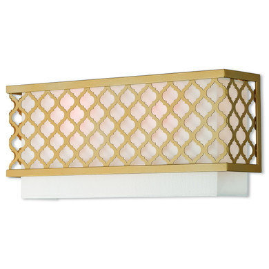 Sconces Drum Shade by Livex Lighting ( 107 | 41103-33 Arabesque ) 