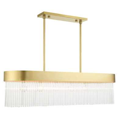 Linear/Island 4 Light + by Livex Lighting ( 107 | 49830-33 Norwich ) 
