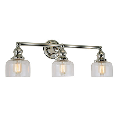 Bathroom Fixtures Three Lights by JVI Designs ( 261 | 1212-15 S4 Union Square ) 