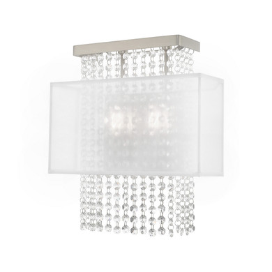 Sconces Drum Shade by Livex Lighting ( 107 | 41120-91 Bella Vista ) 