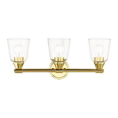 Bathroom Fixtures Three Lights by Livex Lighting ( 107 | 16783-02 Catania ) 