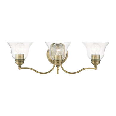 Bathroom Fixtures Three Lights by Livex Lighting ( 107 | 16933-01 Moreland ) 