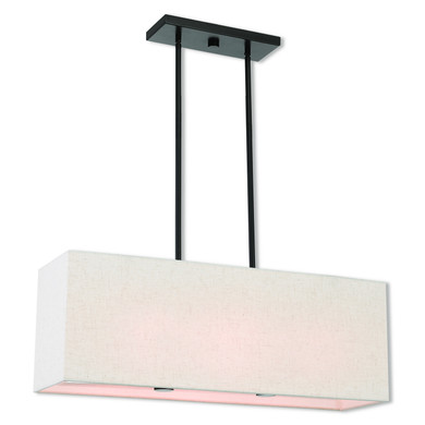 Linear/Island Drum Shade by Livex Lighting ( 107 | 41154-92 Summit ) 