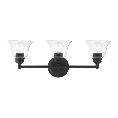 Bathroom Fixtures Three Lights by Livex Lighting ( 107 | 16943-04 Moreland ) 