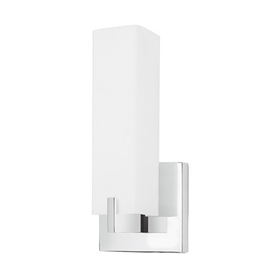 Sconces Single Glass by Kuzco Lighting ( 347 | 601485CH-LED Stratford ) 