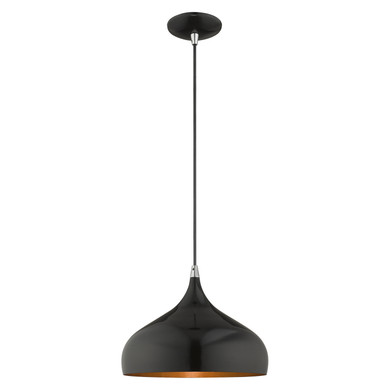 Pendants Metal Shade by Livex Lighting ( 107 | 41172-68 Amador ) 