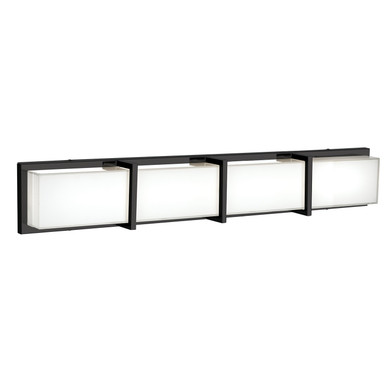 Bathroom Fixtures Cylindrical / Linear by Kuzco Lighting ( 347 | 701314BK-LED Watford ) 