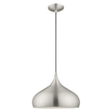 Pendants Metal Shade by Livex Lighting ( 107 | 41173-66 Amador ) 
