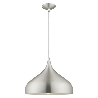 Pendants Metal Shade by Livex Lighting ( 107 | 41174-66 Amador ) 