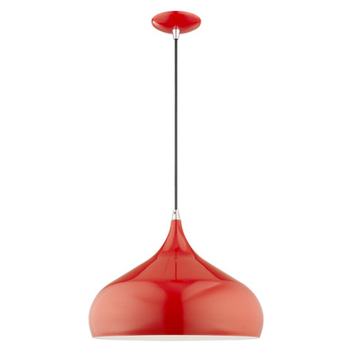 Pendants Metal Shade by Livex Lighting ( 107 | 41174-72 Amador ) 