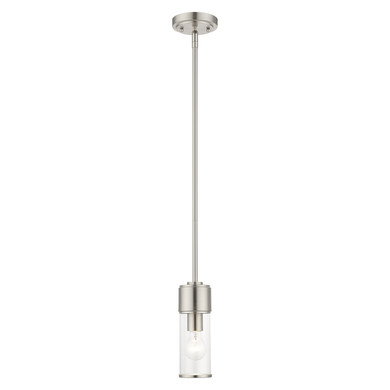 Mini Pendants Glass Down by Livex Lighting ( 107 | 17140-91 Quincy ) 