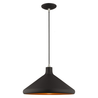 Pendants Metal Shade by Livex Lighting ( 107 | 41179-04 Geneva ) 