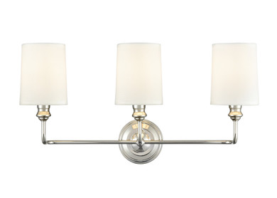 Bathroom Fixtures Three Lights by Millennium ( 59 | 99803-PN Leena ) 