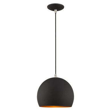 Pendants Metal Shade by Livex Lighting ( 107 | 41181-04 Piedmont ) 