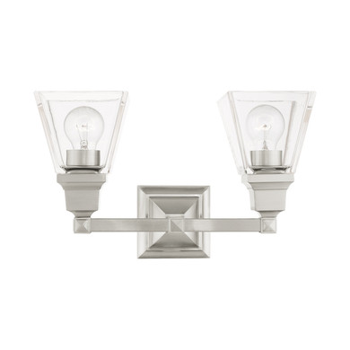 Bathroom Fixtures Two Lights by Livex Lighting ( 107 | 17172-91 Mission ) 