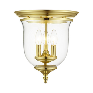 Flush Mounts Bowl Style by Livex Lighting ( 107 | 5021-02 Legacy ) 