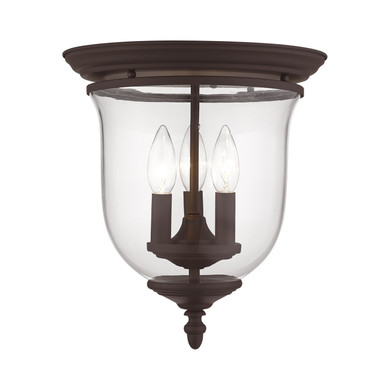 Flush Mounts Bowl Style by Livex Lighting ( 107 | 5021-07 Legacy ) 