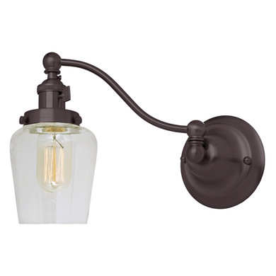 Sconces Single Glass by JVI Designs ( 261 | 1253-08 S9 Soho ) 