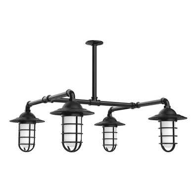 Exterior Chandeliers by Montclair Light Works ( 518 | MSP052-41-T48 Vaportite ) 