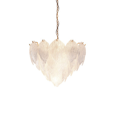 Mid. Chandeliers Glass Down by Lucas + McKearn ( 175 | CH9081-50 Flambeau ) 