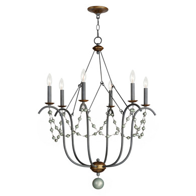 Mid. Chandeliers Candle by Maxim ( 16 | 20486GN Formosa ) 