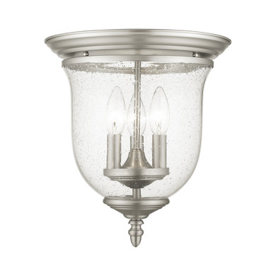 Flush Mounts Bowl Style by Livex Lighting ( 107 | 5024-91 Legacy ) 