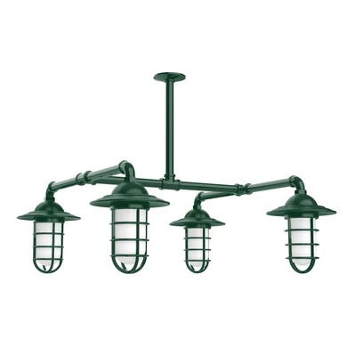 Exterior Chandeliers by Montclair Light Works ( 518 | MSP052-42-T36 Vaportite ) 