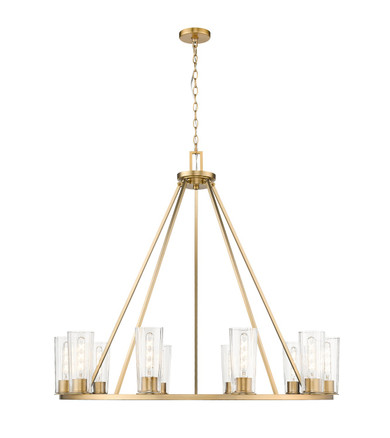 Large Chandeliers Glass Shade by Z-Lite ( 224 | 826-10MGLD Titus ) 
