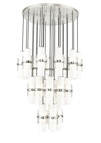 Mid. Chandeliers Multi-Port/Cascade by Z-Lite ( 224 | 1946P-27R-BN Cayden ) 