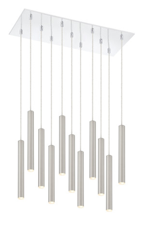 Linear/Island 4 Light + by Z-Lite ( 224 | 917MP12-BN-LED-11LCH Forest ) 