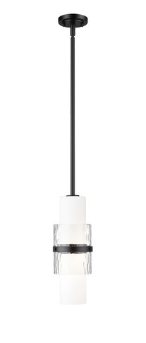 Mini Pendants Glass Down by Z-Lite ( 224 | 1946P-ROD-MB Cayden ) 
