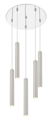 Linear/Island 4 Light + by Z-Lite ( 224 | 917MP12-BN-LED-5RCH Forest ) 
