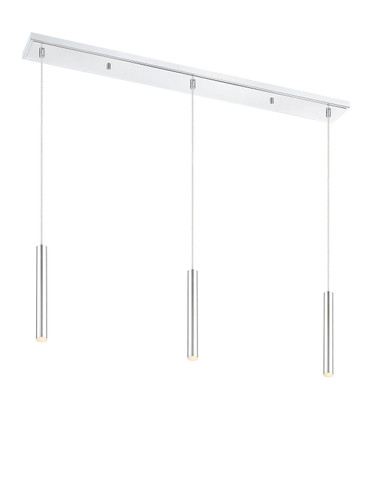 Linear/Island 3 Light Bar by Z-Lite ( 224 | 917MP12-CH-LED-3LCH Forest ) 