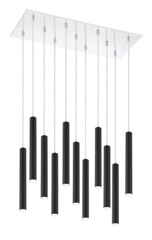 Linear/Island 4 Light + by Z-Lite ( 224 | 917MP12-MB-LED-11LCH Forest ) 