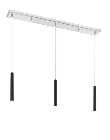 Linear/Island 3 Light Bar by Z-Lite ( 224 | 917MP12-MB-LED-3LBN Forest ) 