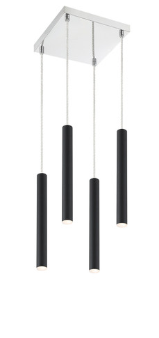 Linear/Island 4 Light + by Z-Lite ( 224 | 917MP12-MB-LED-4SCH Forest ) 