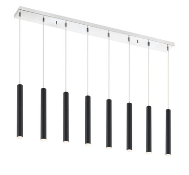 Linear/Island 4 Light + by Z-Lite ( 224 | 917MP12-MB-LED-8LCH Forest ) 