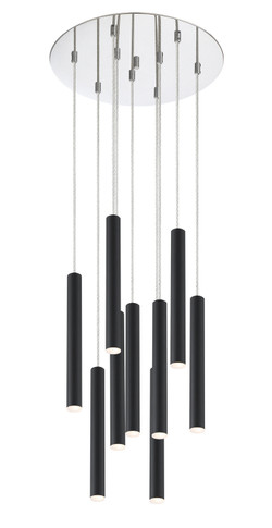 Large Chandeliers Multi-Port/Cascade by Z-Lite ( 224 | 917MP12-MB-LED-9RCH Forest ) 