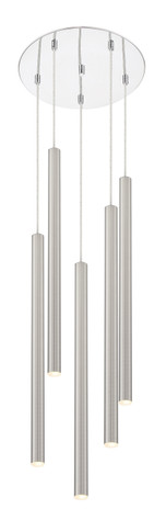 Mini Chandeliers Multi-Port/Cascade by Z-Lite ( 224 | 917MP24-BN-LED-5RCH Forest ) 