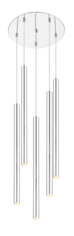 Mini Chandeliers Multi-Port/Cascade by Z-Lite ( 224 | 917MP24-CH-LED-5RCH Forest ) 