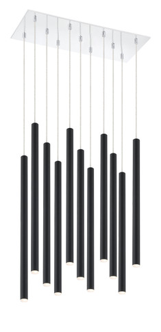 Linear/Island 4 Light + by Z-Lite ( 224 | 917MP24-MB-LED-11LCH Forest ) 