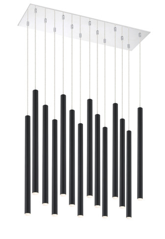 Linear/Island 4 Light + by Z-Lite ( 224 | 917MP24-MB-LED-14LCH Forest ) 