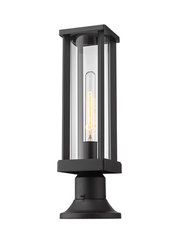 Exterior Post/Pier Head by Z-Lite ( 224 | 586PHMR-553PM-BK Glenwood ) 