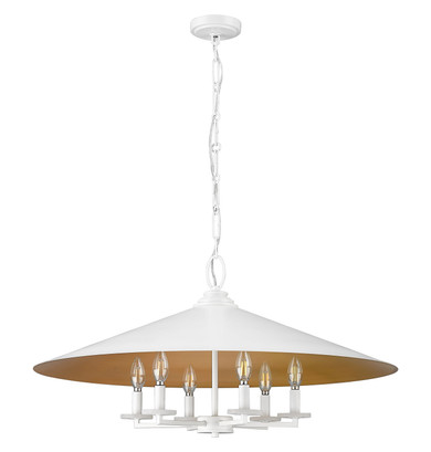 Mid. Chandeliers Metal Shade by Z-Lite ( 224 | 1953-32MW Rialto ) 