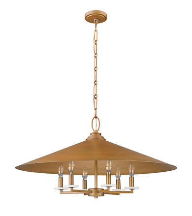Mid. Chandeliers Metal Shade by Z-Lite ( 224 | 1953-32SGD Rialto ) 